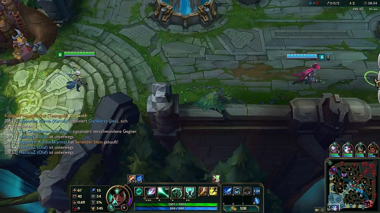 Karma Support Normal Game mit Smite