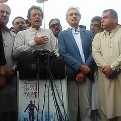 Imran Khan's Media Talk at Karachi Airport