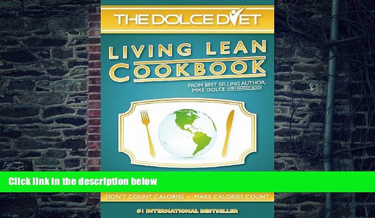 Big Deals  The Dolce Diet: Living Lean Cookbook  Best Seller Books Best Seller