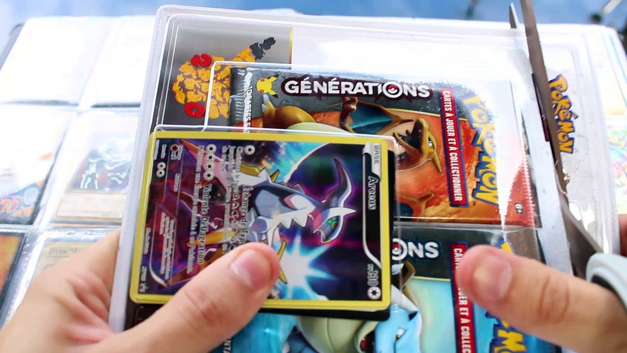 OUVERTURE DOUBLE PACK BOOSTER POKEMON GENERATION - LA CHANCE? AHAHA C'EST MON 2EME PRENOM!!