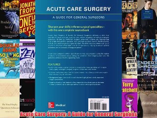 [PDF] Acute Care Surgery: A Guide for General Surgeons Full Online