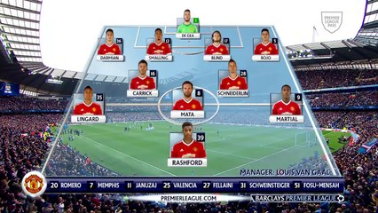 Manchester City vs Manchester United 0-1 Highlights 2015-16