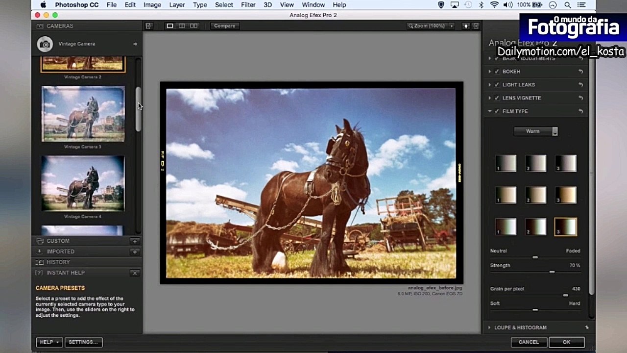 Lightroom: Criar Efeitos com a Nik Collection da Google