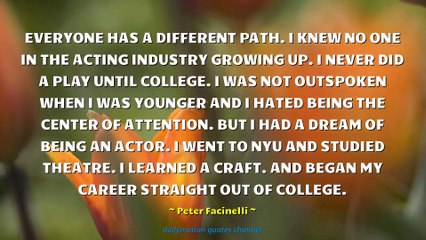 Peter Facinelli Quotes