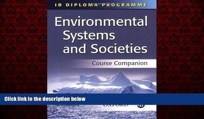 Pdf Online IB Environmental Systems and Societies Course Companion (IB Diploma Programme)