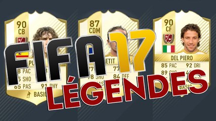 10 nouvelles légendes débarquent sur FIFA 17
