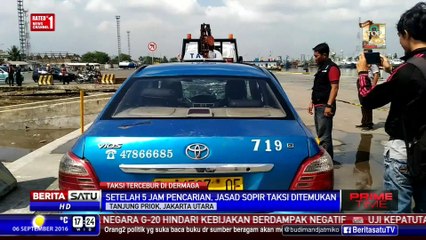 Jasad Sopir Taksi Tercebur di Pelabuhan Ditemukan