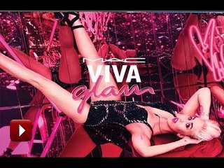 Miley Cyrus Poses SEDUCTIVELY For MAC Viva Glam