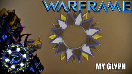 WARFRAME: My New OFFICIAL Designed Glyph Is Here!!!