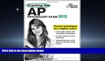 Choose Book Cracking the AP Psychology Exam, 2012 Edition (College Test Preparation)