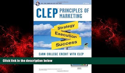 Online eBook CLEPÂ® Principles of Marketing Book + Online (CLEP Test Preparation)