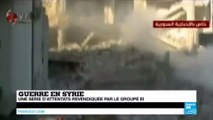 SYRIE : Le groupe État islamique revendique une série d'attaques à la bombe