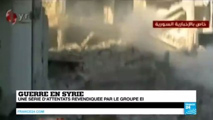 SYRIE : Le groupe État islamique revendique une série d'attaques à la bombe