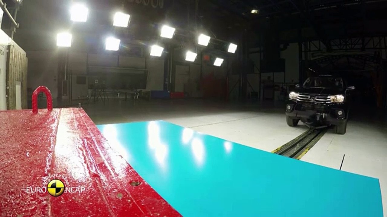 Le Toyota Hilux obtient trois étoiles aux crash-tests Euro NCAP