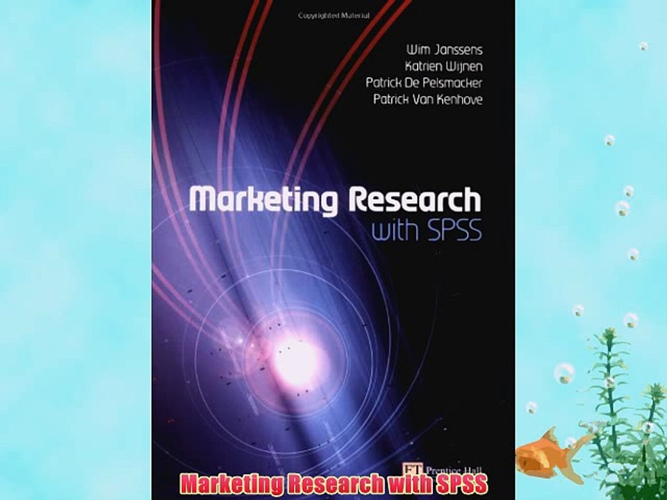 [PDF] Marketing Research with SPSS Full Colection