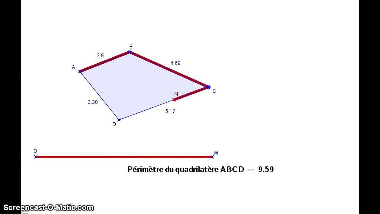 6ème Périmètres et aires Notion de périmètre