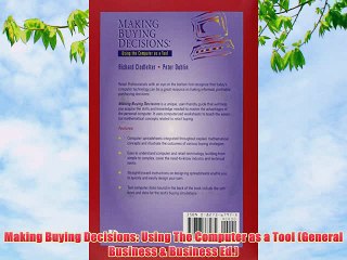 [PDF] Making Buying Decisions: Using The Computer as a Tool (General Business & Business Ed.)