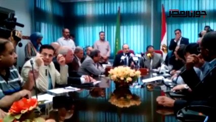 محافظ القليوبية  ملف مشروعات المياه والصرف الصحي ياتي علي رأس الاولويات