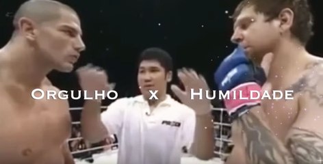 Lutador forte de VALE TUDO é humilhado no ring por um bem mais fraco