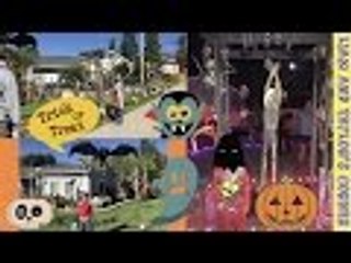 TRICK OR TREAT Halloween 2015 | Spooky Night | Liam and Taylor's Corner