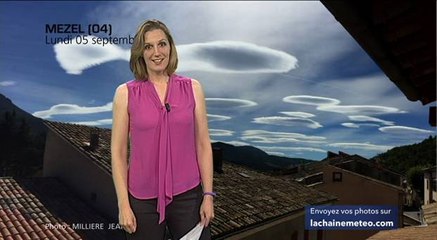 Invasion de nuages lenticulaires dans le sud