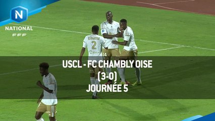 J5 : USCL - FC Chambly Oise (3-0), le résumé