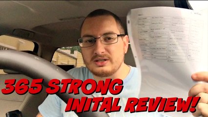 THE STARTING LINE - 365 Strong - Initial Review