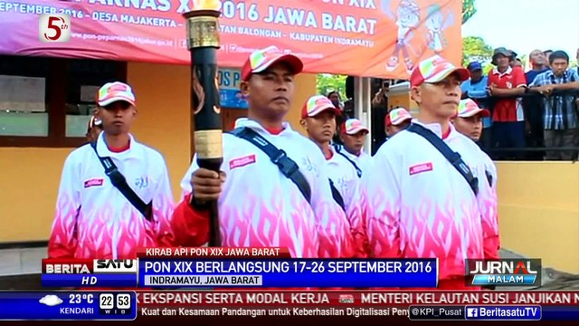 Api PON Diarak Keliling 27 Kabupaten di Jabar