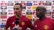 Manchester United 2-0 Southampton - Paul Pogba & Zlatan Ibrahimovic Post Match Interview | 1080p