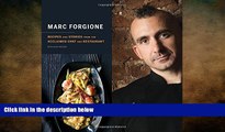 different   Marc Forgione: Recipes and Stories from the Acclaimed Chef and Restaurant