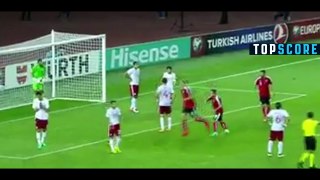 Georgia vs Austria 0-2 Marc Janko Goal (WC 2018 Qualification)