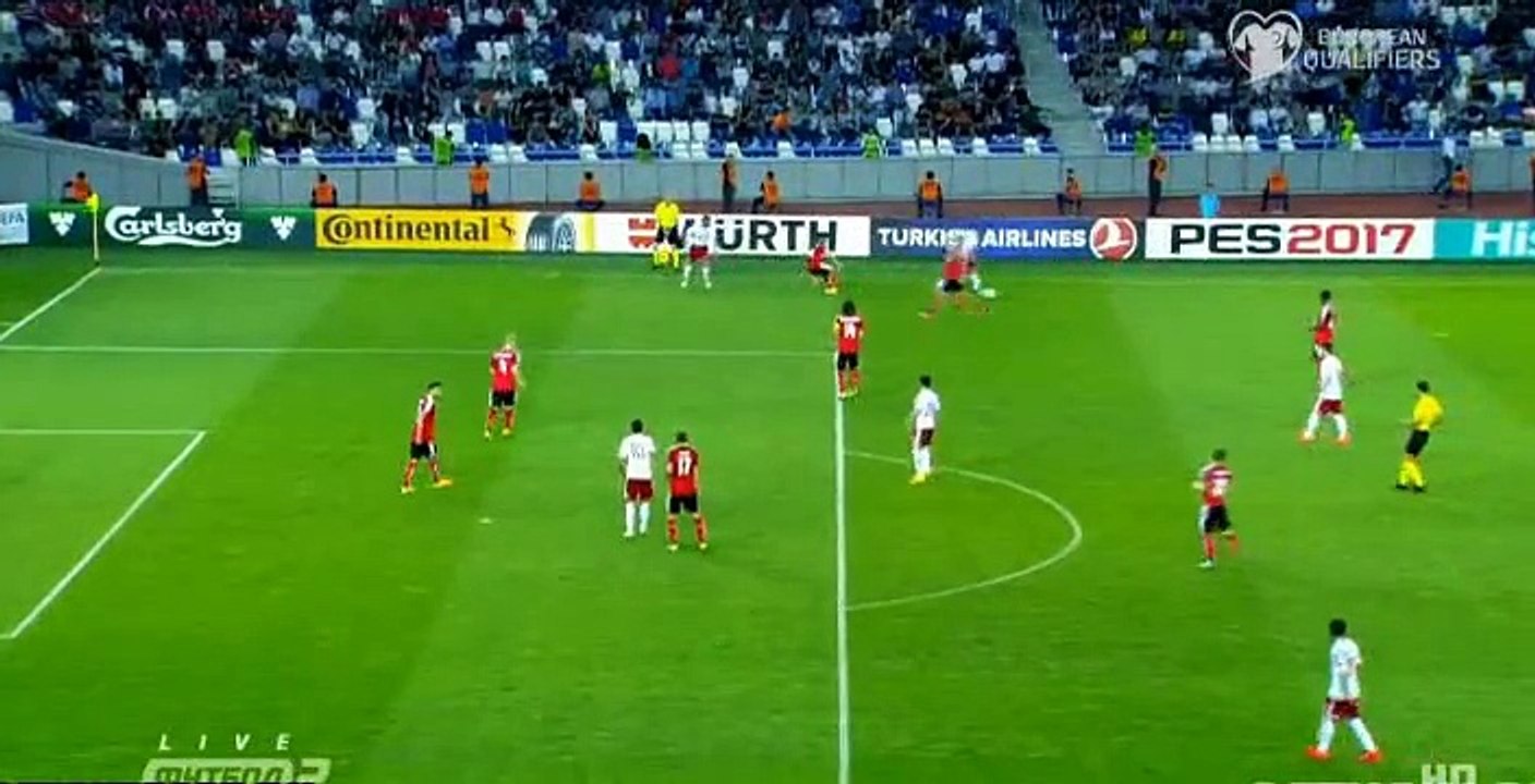 Jano Ananidze Goal HD - Georgia	1-2	Austria 05.09.2016 HD