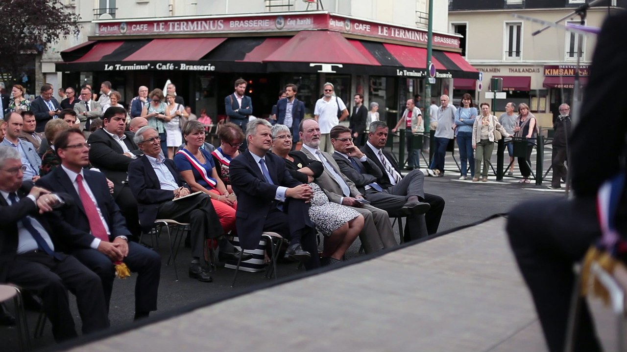 Pôle réaménagé de la gare du Raincy – Villemomble – Montfermeil