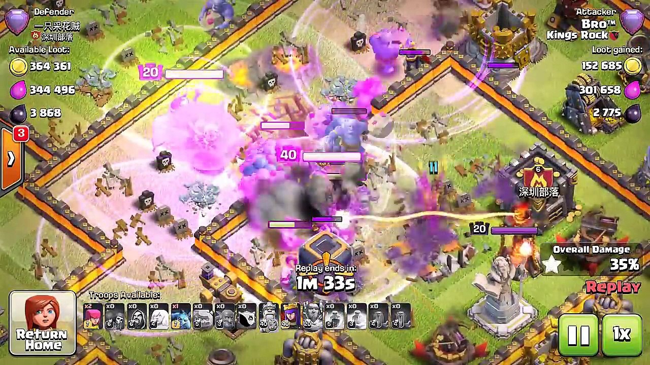 Clash Of Clans - BOWLERS ROCK!! ROYALE VS. COC!!! (Royale and COC comparrison)-dygY79PPuo0