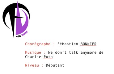 Chorégraphie n°3  S. BONNIER ( Débutant)