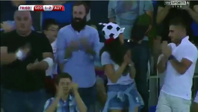 Zhano Ananidze 24 yards Fantastic GOAL- Georgia 1-2 Austria (World Cup 2018 Qualifiers) 05.09.2016 HD