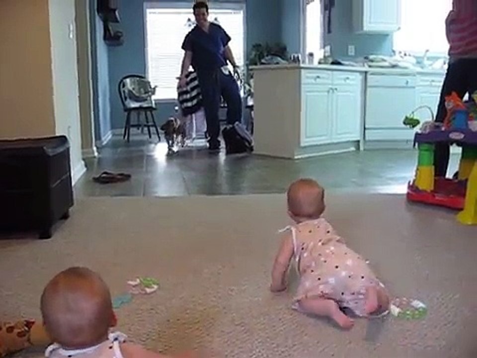 Daddy-comes-home for baby | Babies's Reaction When Daddy Comes Home Compilation