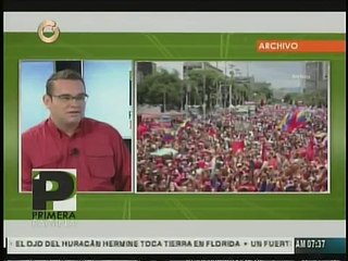 Este diputado chavista dijo que 25 mil personas fueron a la "Toma de Caracas"