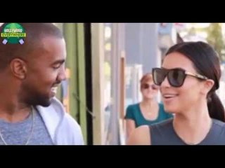 Kim Kardashian Goes Topless On Outing With Kanye West