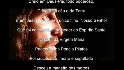 Oração do Credo ou Creio em Deus Pai