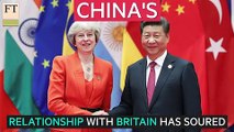 G20: China and Britain's relationship sours