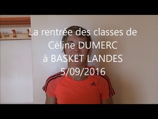 La rentrée de Celine Dumerc