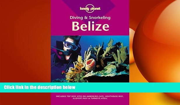 READ book Lonely Planet : Diving Snorkeling Belize FREE BOOOK ONLINE