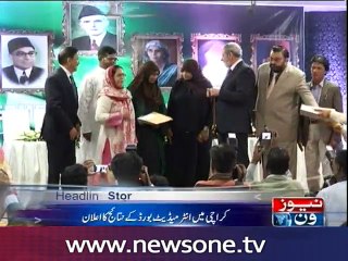 Girls secure top positions in Karachi intermediate exams