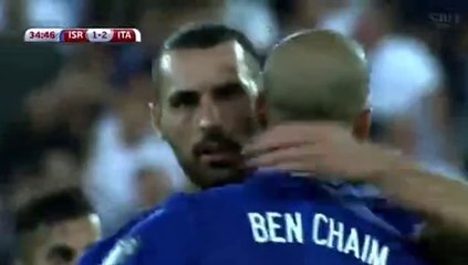1-2 Tal Ben Haim Goal HD - Israel 1-2 Italy 05.09.2016 HD