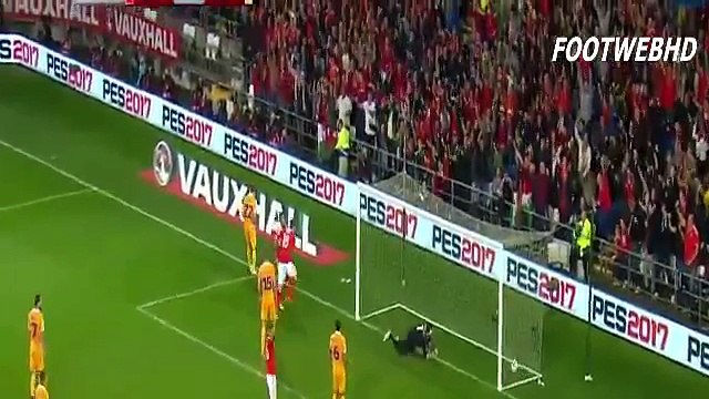 Sam Vokes Amazing Goal - Wales 1-0 Moldova (World Cup 2018 Qualifiers) 05.09.2016 HD