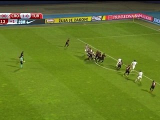 Calhanoglu H.  goal HD Croatia	 1-1	Turkey 5.09.2016