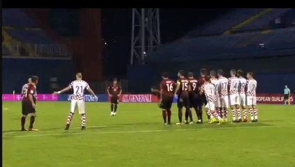 Hakan Calhanoglu SUPER GOAL HD - Croatia 1-1 Turkey 05.09.2016