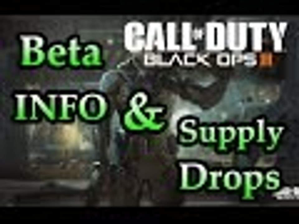 Are Supply Drops Returning? - BO3 INFO (Black Ops 2 Gameplay)