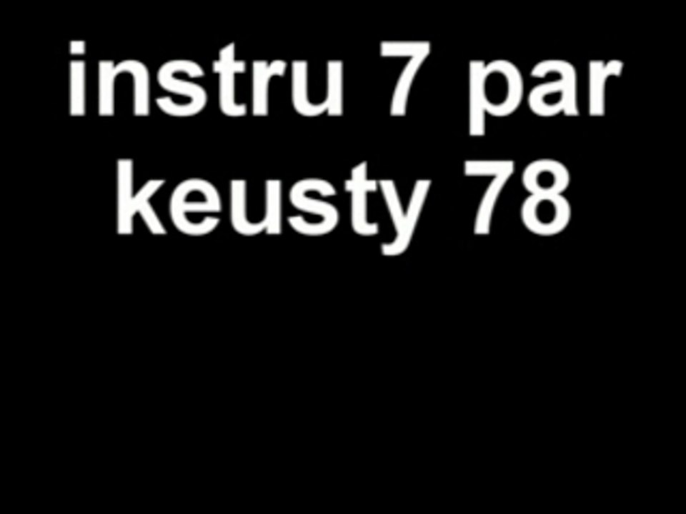 instru 7 par keusty lyric attitude 78130 les mureaux